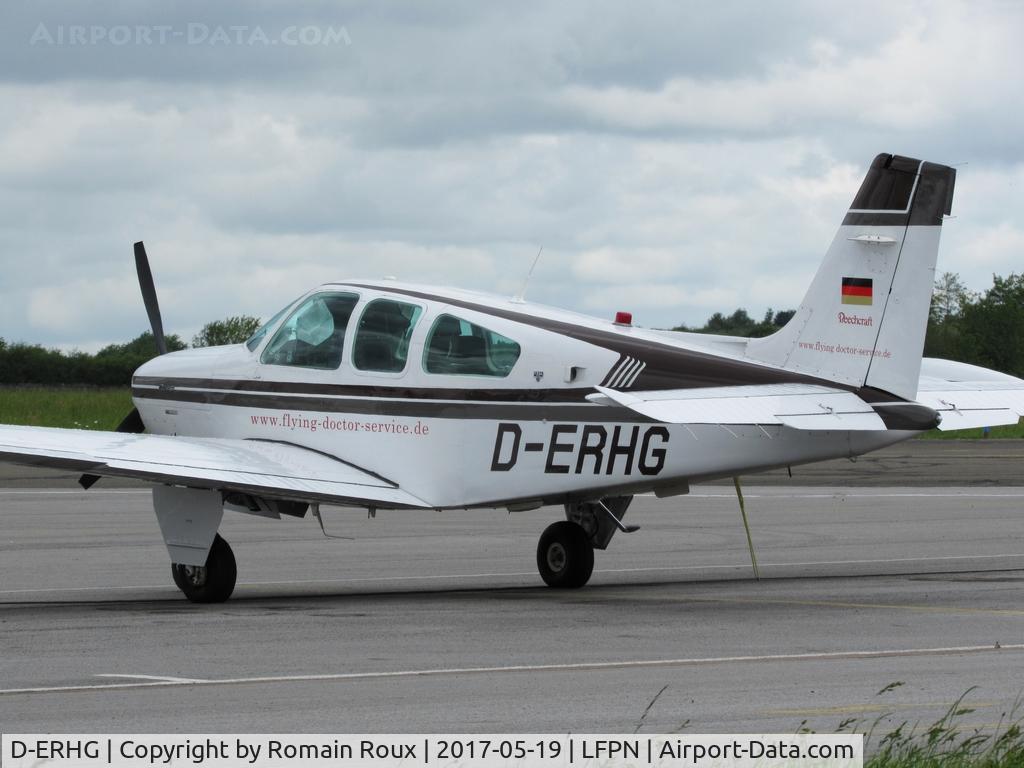 D-ERHG, 1990 Beech F33A Bonanza Bonanza C/N CE-1507, Parked