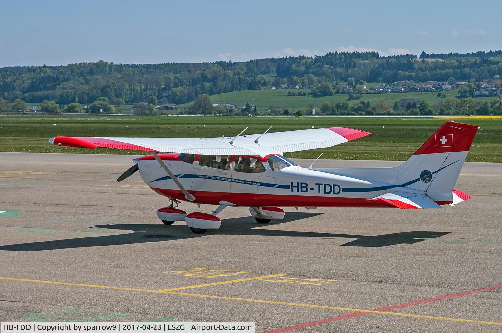HB-TDD, 2013 Cessna 172S C/N 172S11323, at Grenchen airport