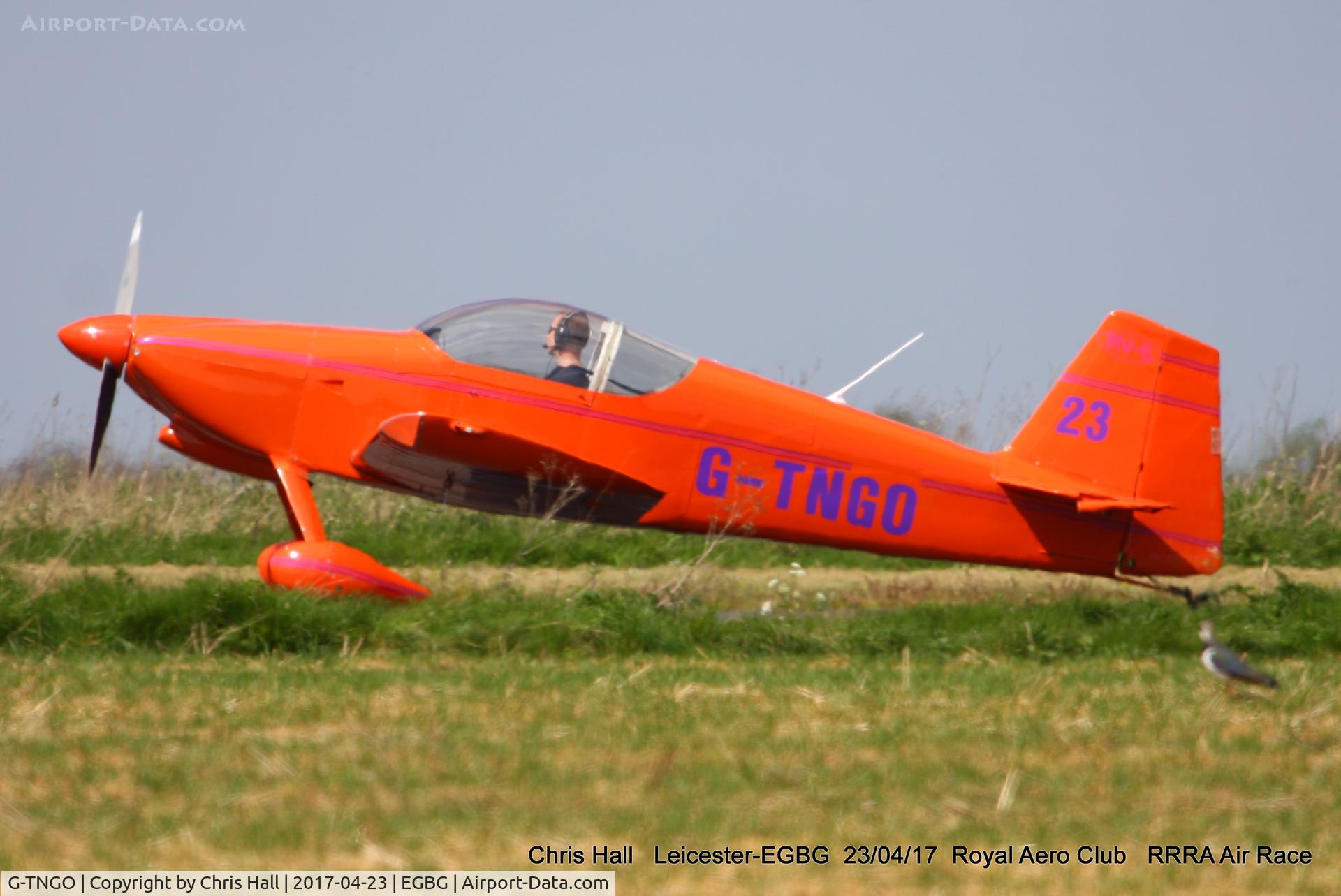 G-TNGO, 1994 Vans RV-6 C/N 21897, Royal Aero Club 3R's air race at Leicester