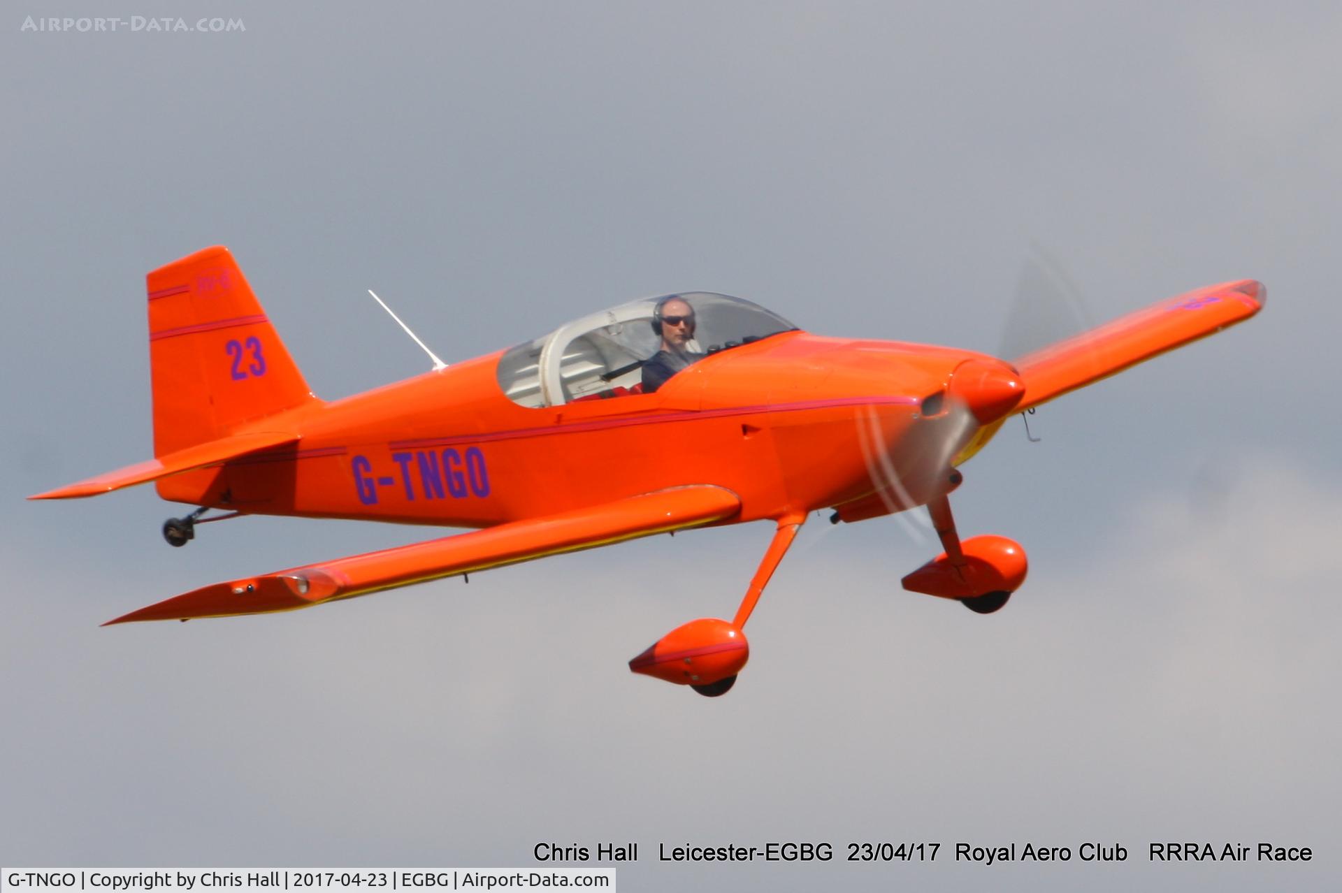 G-TNGO, 1994 Vans RV-6 C/N 21897, Royal Aero Club 3R's air race at Leicester