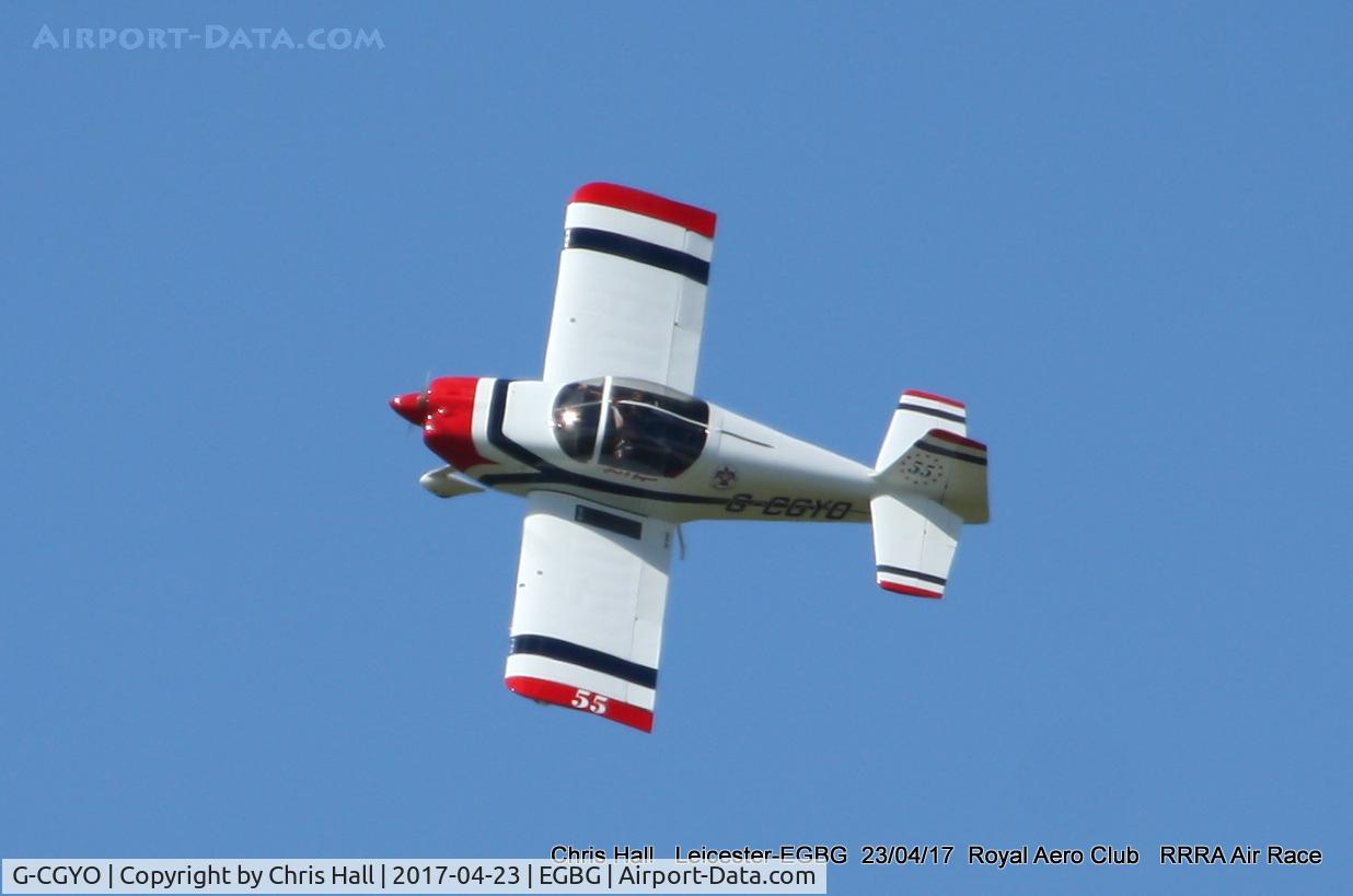 G-CGYO, 2005 Vans RV-6A C/N 24704, Royal Aero Club 3R's air race at Leicester
