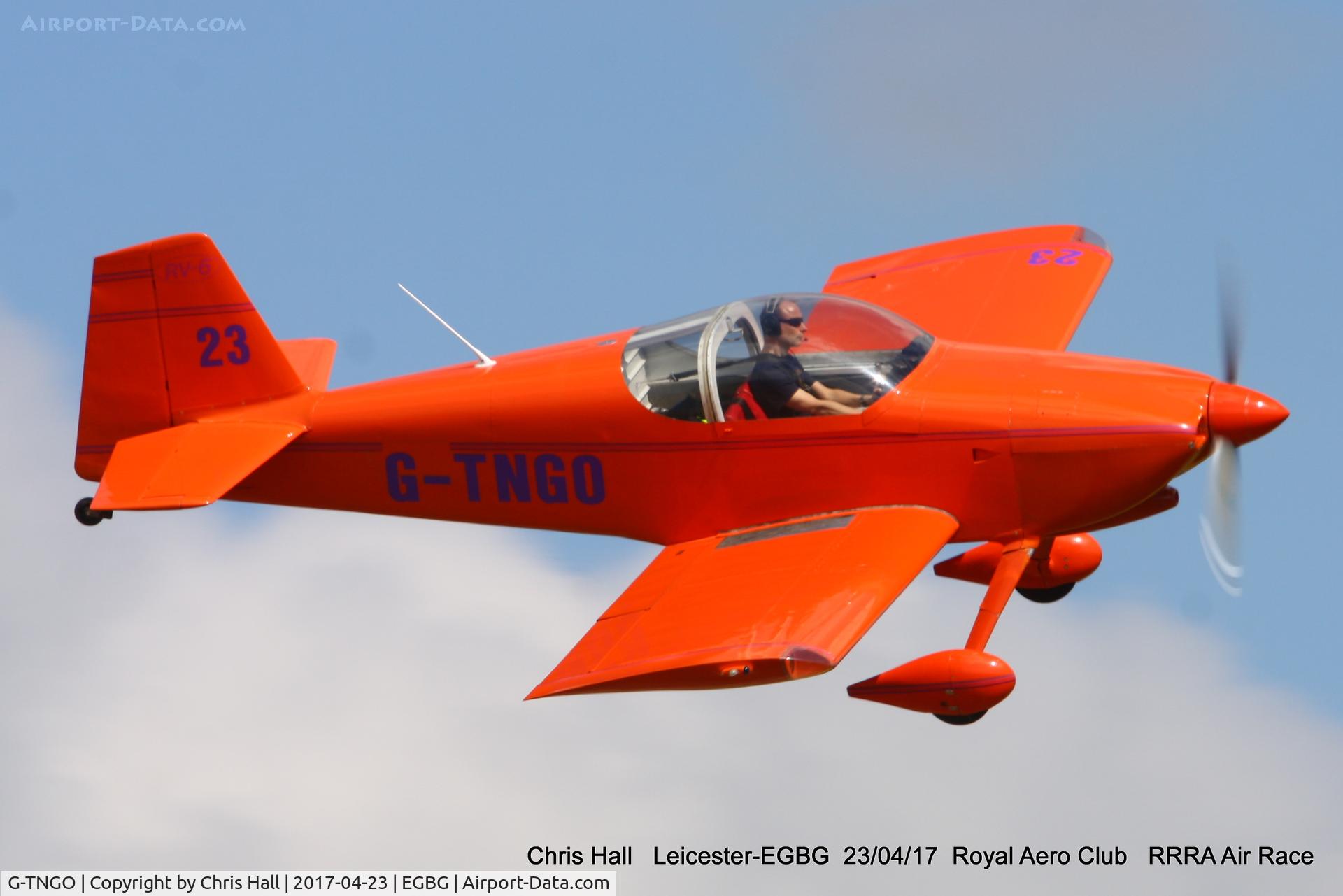 G-TNGO, 1994 Vans RV-6 C/N 21897, Royal Aero Club 3R's air race at Leicester