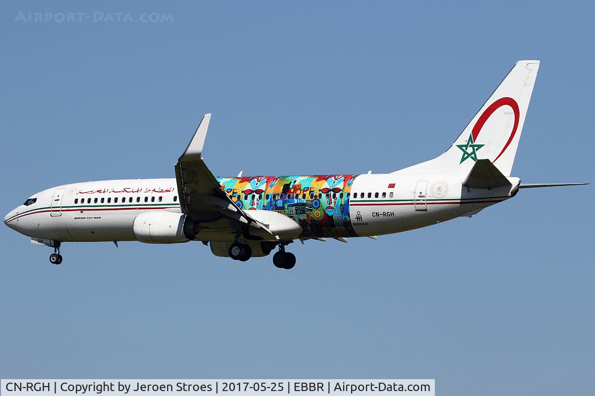 CN-RGH, 2011 Boeing 737-86N C/N 36828 3850, ebbr