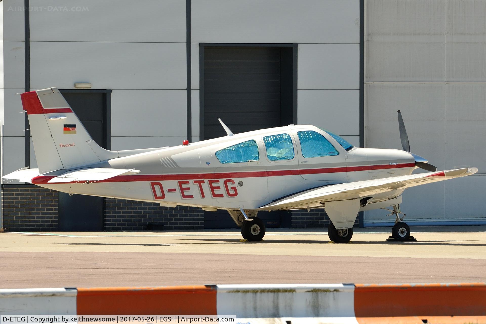 D-ETEG, Beech F33A Bonanza Bonanza C/N CE-1440, Nice Visitor.