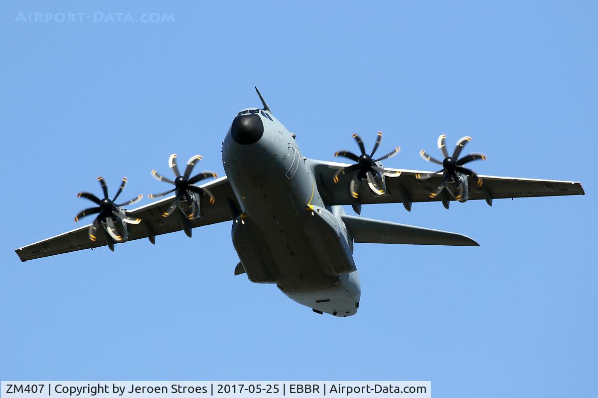 ZM407, 2015 Airbus A400M Atlas C.1 C/N 026, ebbr