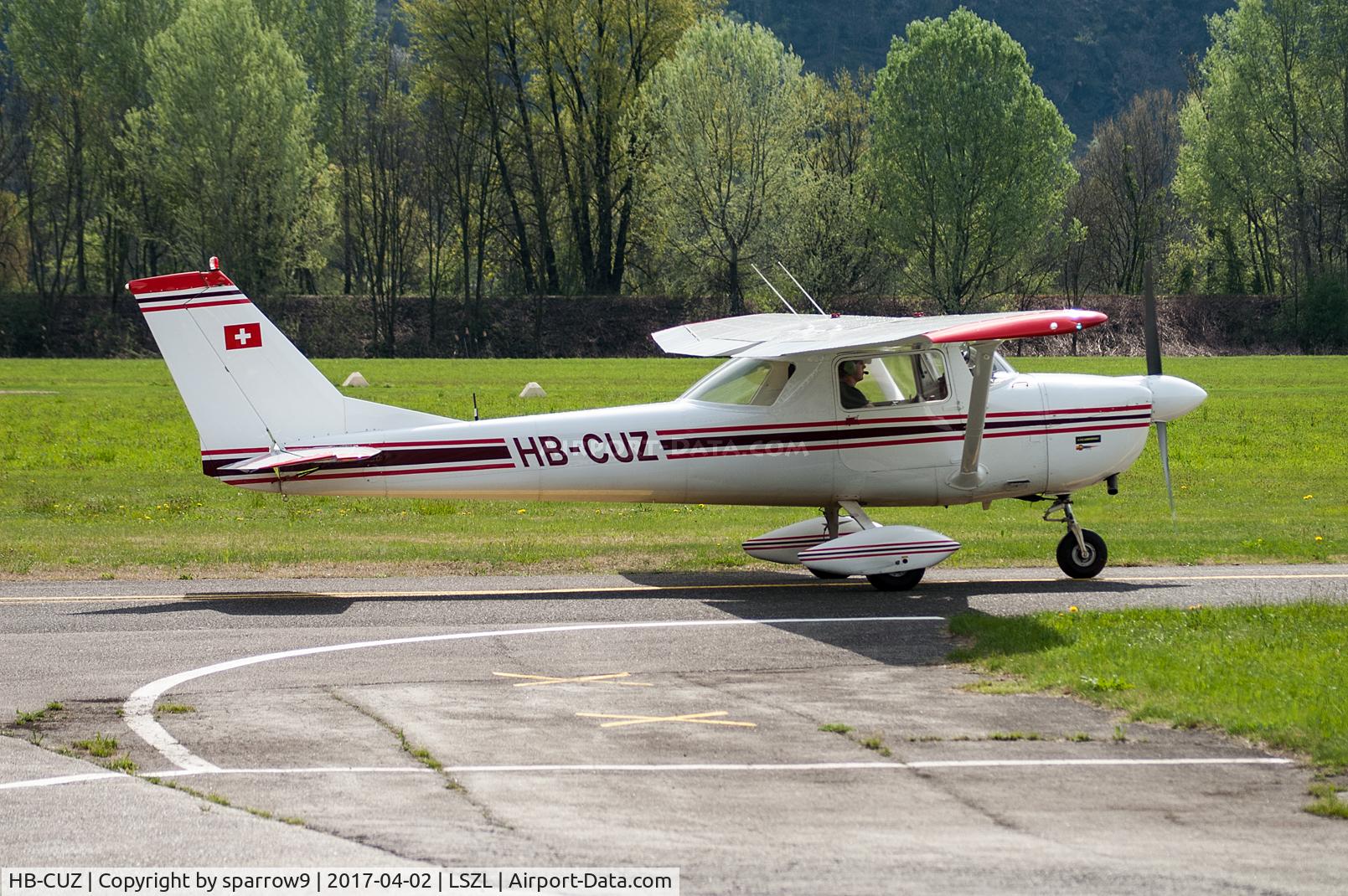 HB-CUZ, 1970 Reims F150K C/N F15000597, This a/c had an accident 1981. After many years it was rebuilt and equipped with a 150HP engine.