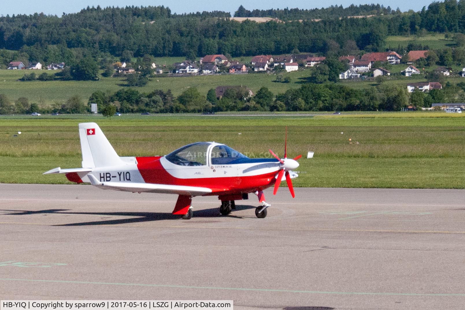 HB-YIQ, 1998 HB Flugtechnik HB-207R Alfa C/N 207009, at Grenchen