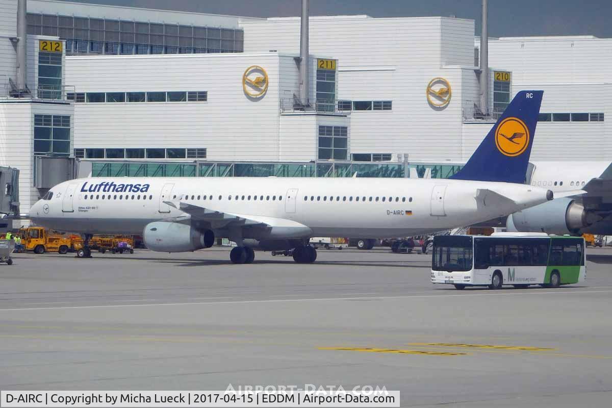 D-AIRC, 1994 Airbus A321-131 C/N 0473, At Munich