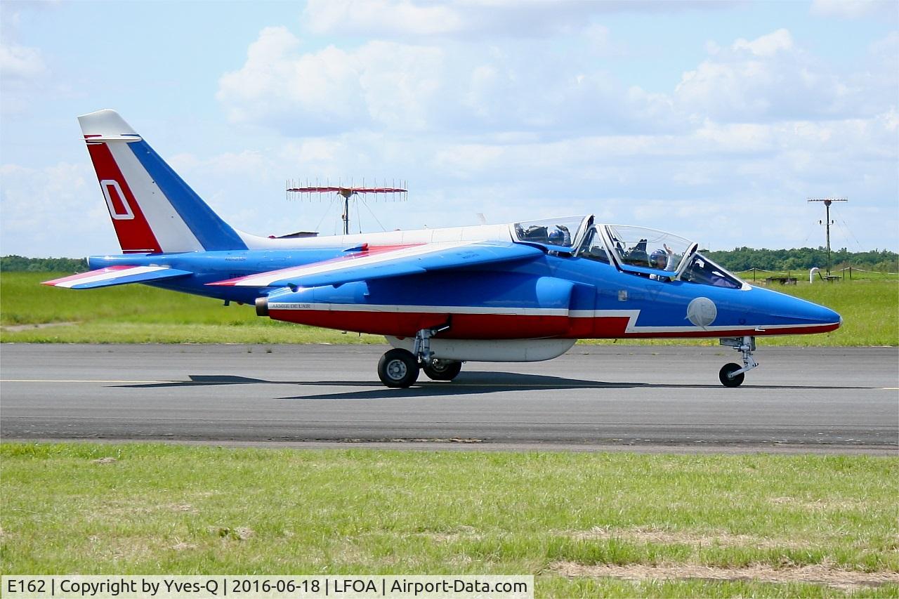 E162, Dassault-Dornier Alpha Jet E C/N E162, Dassault-Dornier Alpha Jet E (F-TERJ), Replacement aircraft of Patrouille de France 2016, Avord Air Base 702 (LFOA) Open day 2016