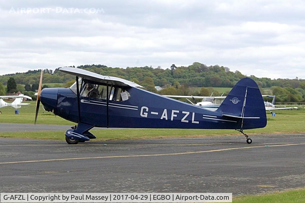 G-AFZL, 1939 Porterfield CP-50 Collegiate C/N 581, @ the Radial& Trainers Fly-In. Ex:-N25401,NC25401.