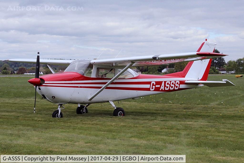 G-ASSS, 1964 Cessna 172E C/N 172-51467, @ the Radial&Trainers Fly-In Wolverhampton(Halfpenny Green)Airport.Ex:-N5567T.