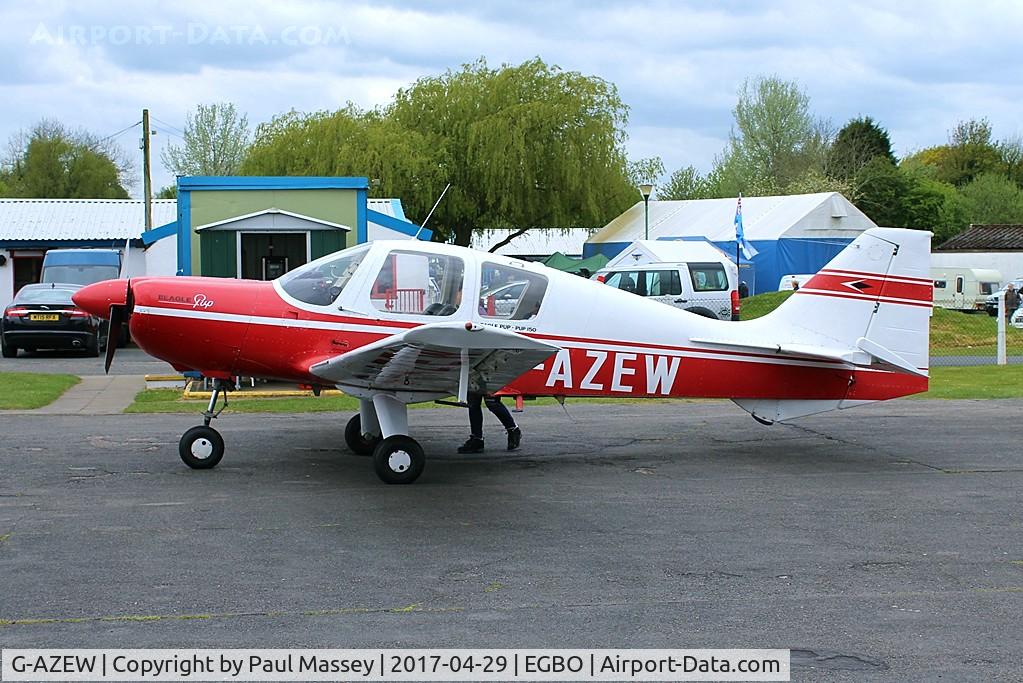 G-AZEW, 1969 Beagle B-121 Pup Series 2 (Pup 150) C/N B121-132, @ the Radial&Trainers Fly-In Wolverhampton(Halfpenny Green)Airport.
