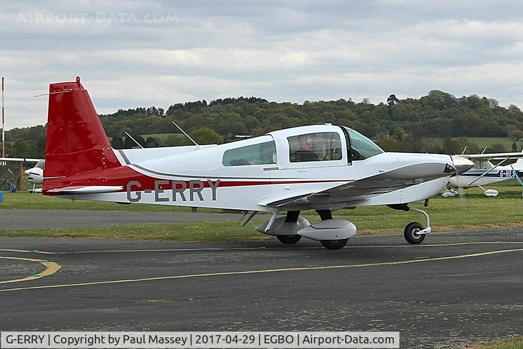 G-ERRY, 1978 Grumman American AA-5B Tiger C/N AA5B-0725, @ the Radial&Trainers Fly-In Wolverhampton(Halfpenny Green) Airport. Ex:-G-BFMJ.