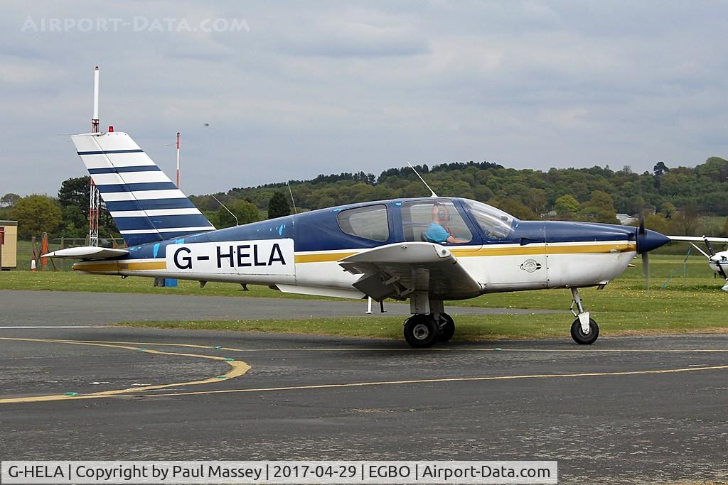 G-HELA, 1980 Socata TB-10 Tobago C/N 135, @ the Radial&Trainers Fly-In Wolverhampton(Halfpenny Green)Airport. Ex:-F-GCOF.