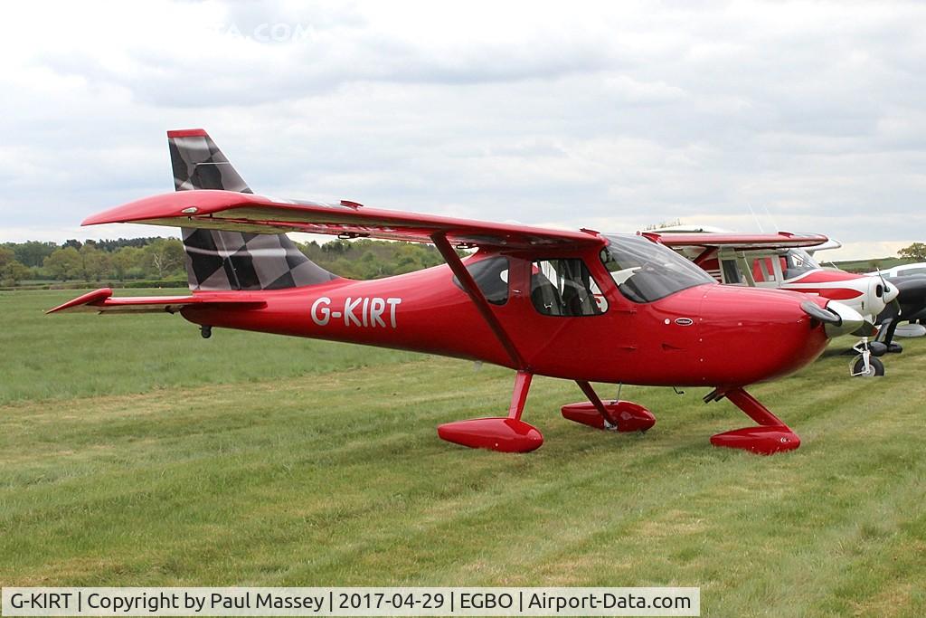 G-KIRT, 2013 Glasair GlaStar C/N LAA 295-15189, @ the Radial&Trainers Fly-In Wolverhampton(Halfpenny Green)Airport.