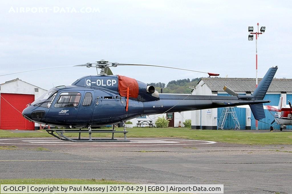 G-OLCP, 1994 Eurocopter AS-355N Ecureuil 2 C/N 5580, @ Wolverhampton(Halfpenny Green)Airport. Ex:-G-CLIP.