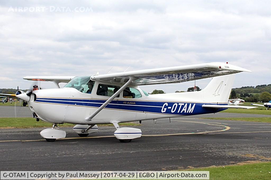 G-OTAM, 1974 Cessna 172M Skyhawk C/N 172-64098, @ the Radial&Trainers Fly-In Wolverhampton(Halfpenny Green)Airport. Ex:-N29060.