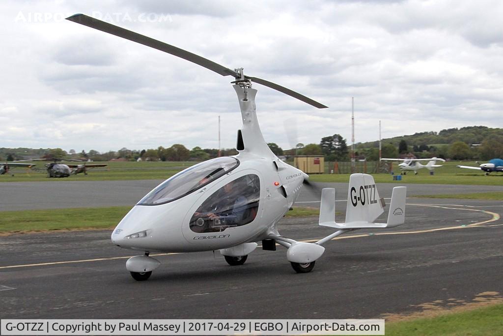 G-OTZZ, 2016 Rotorsport Uk Cavalon C/N RSUK/CVLN/021, @ the Radial&Trainers Fly-In Wolverhampton(Halfpenny Green)Airport.