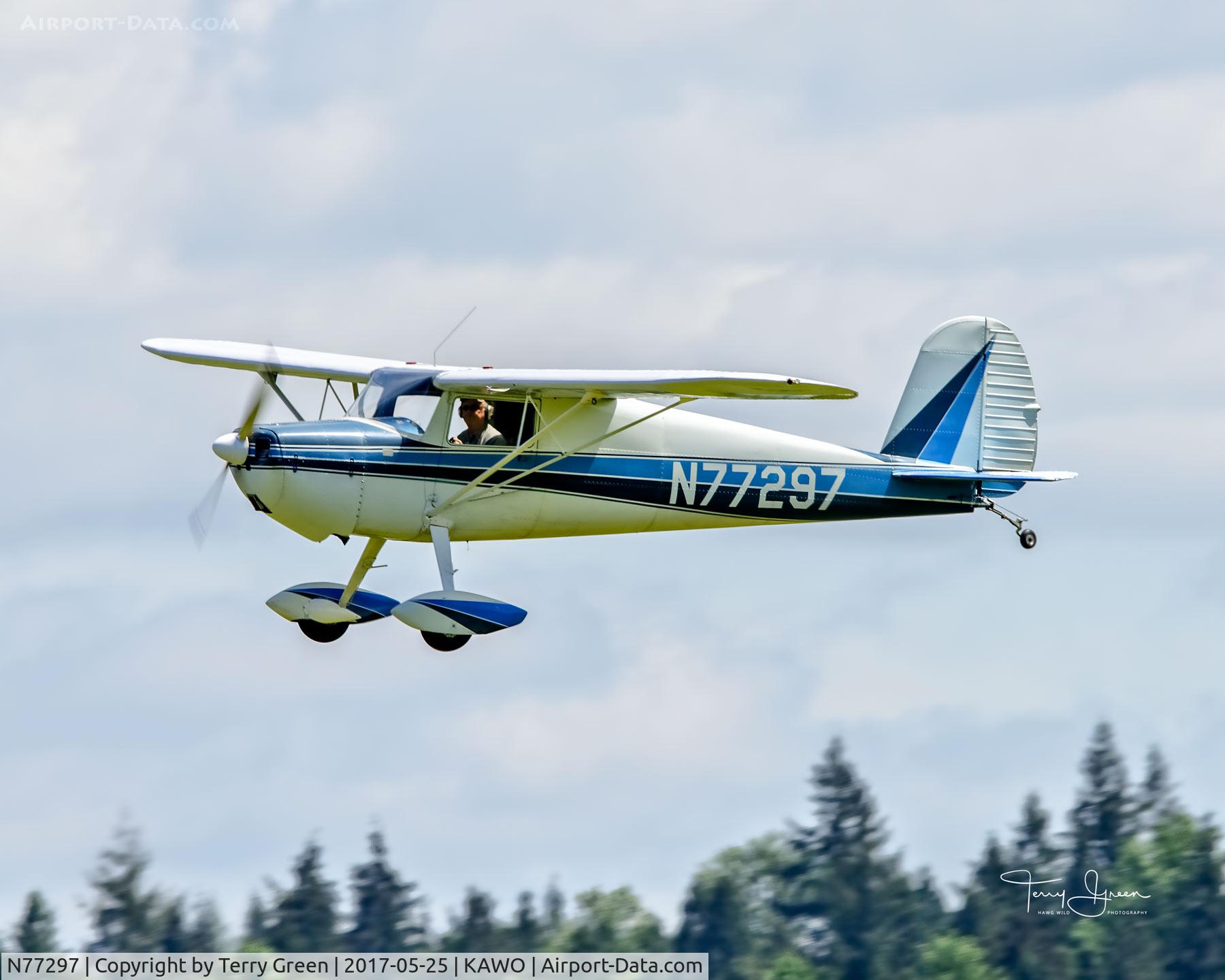 N77297, 1946 Cessna 120 C/N 11739, KAWO