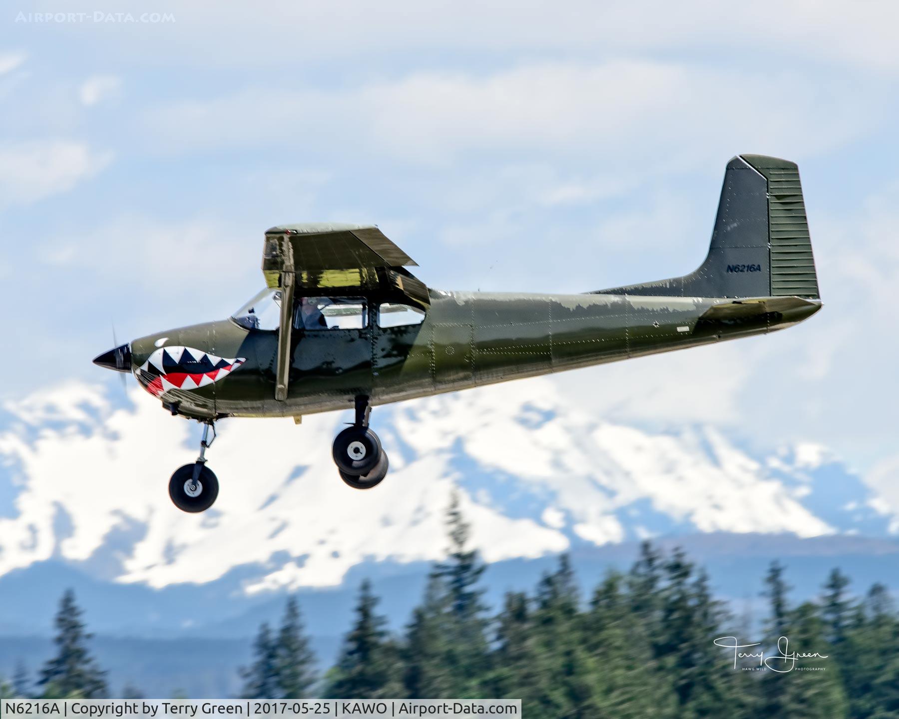 N6216A, 1956 Cessna 182 Skylane C/N 33016, KAWO
