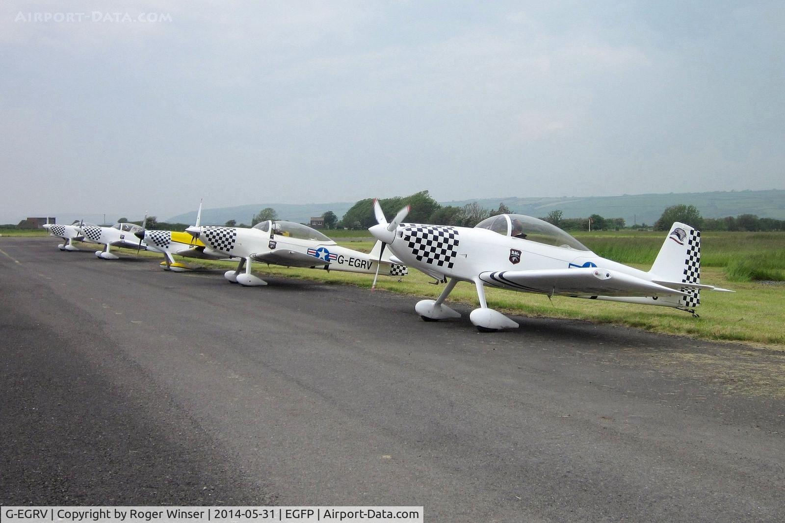 G-EGRV, 2007 Vans RV-8 C/N PFA 303-13639, Raven 3 in Team Raven.