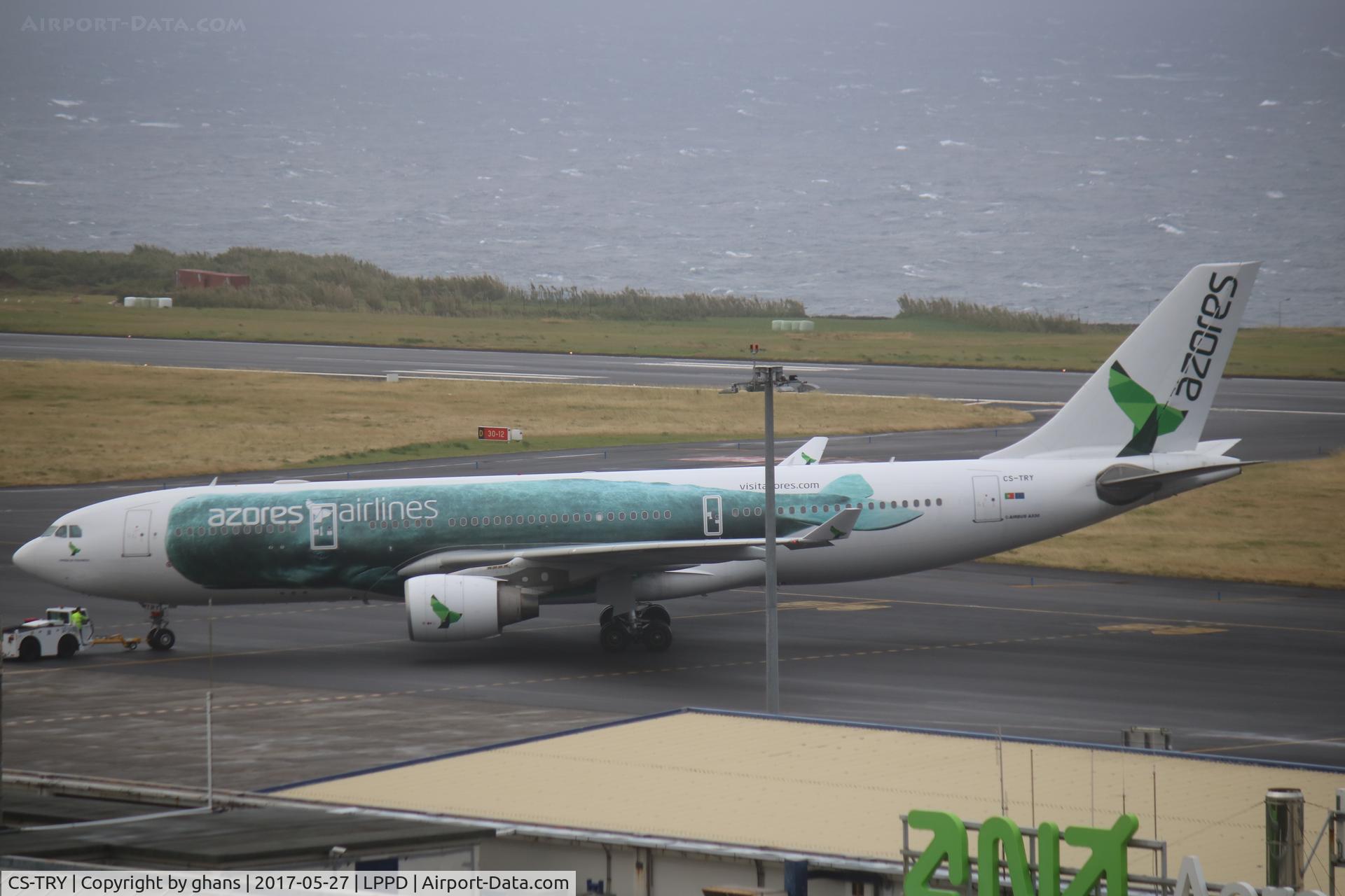 CS-TRY, 2008 Airbus A330-223 C/N 970, Pushed back