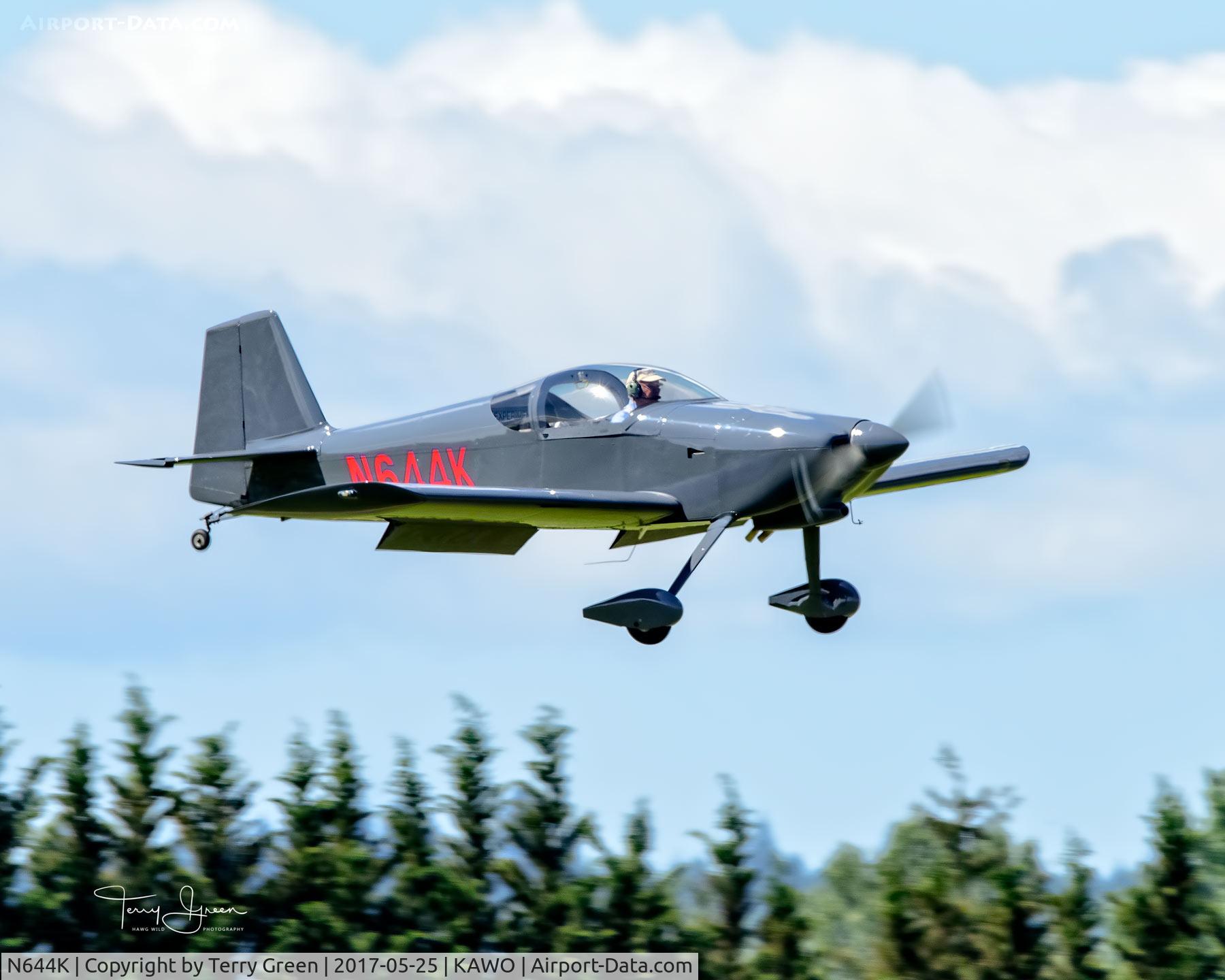 N644K, 1999 Vans RV-6 C/N 60209, KAWO
