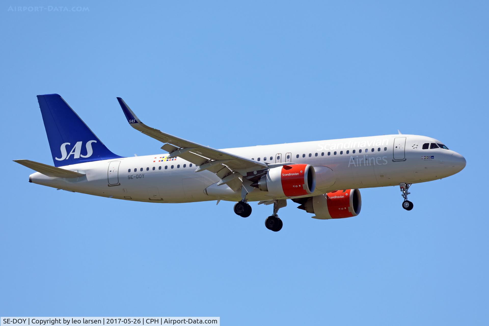 SE-DOY, 2017 Arbus A320-251N C/N 7499, Copenhagen 26.5.2017 