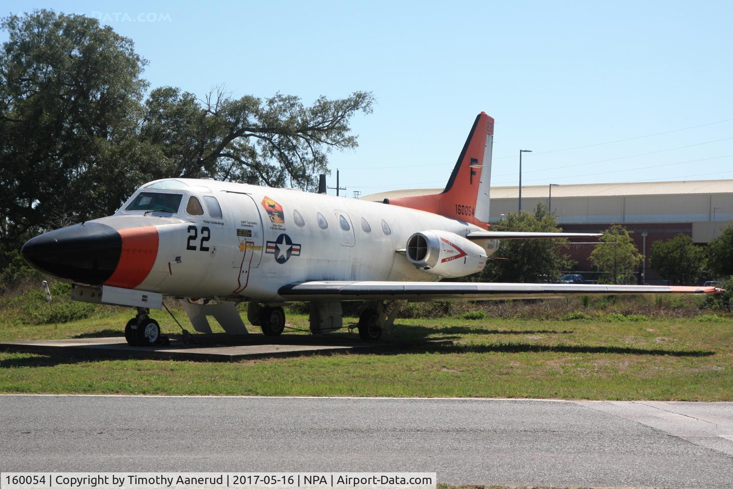 160054, North American Rockwell CT-39G Sabreliner C/N 306-104, 160054 (F-22), North American Rockwell CT-39G Sabreliner, c/n: 306-104