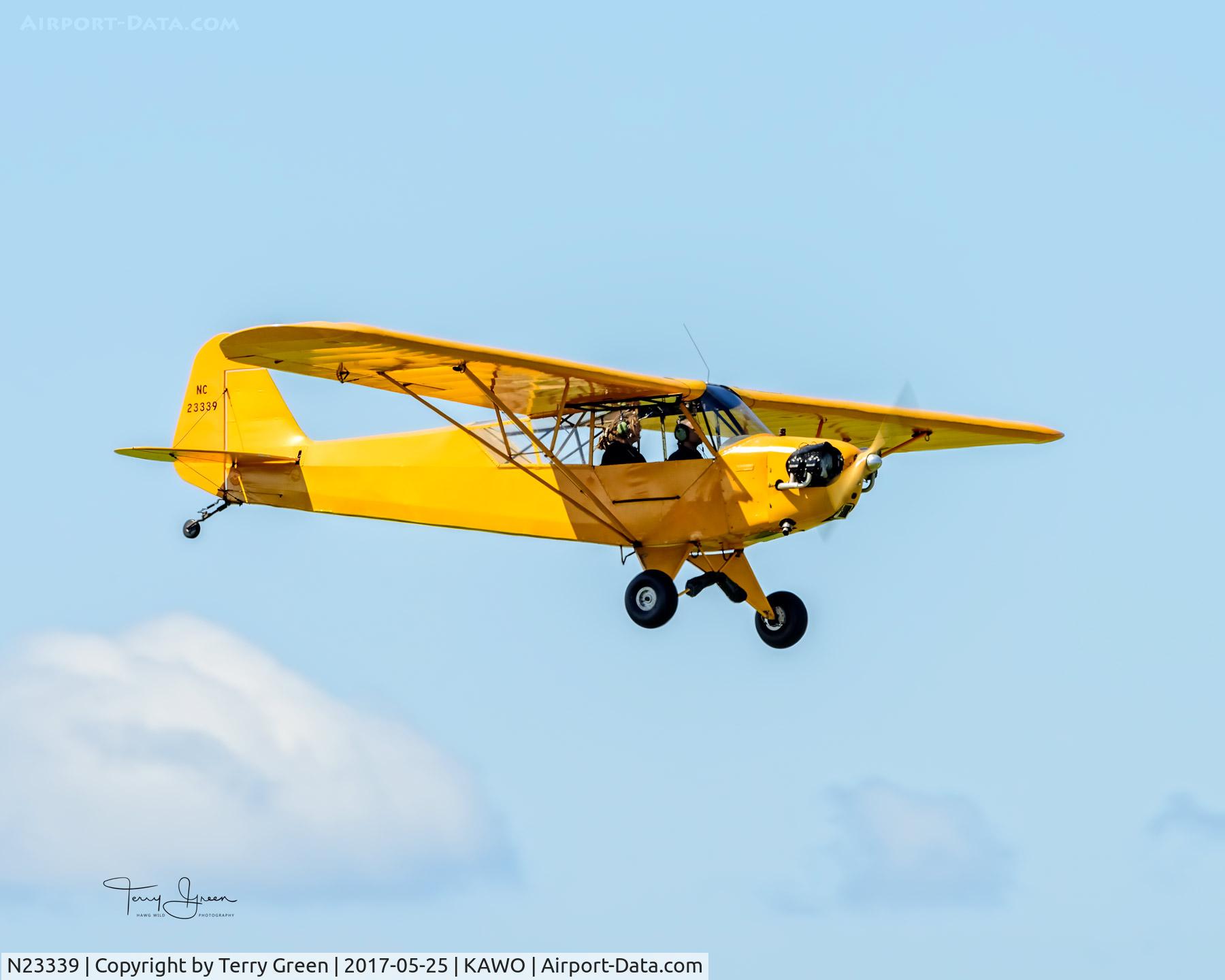 N23339, 1941 Piper J3C-65 Cub C/N 3086, KAWO