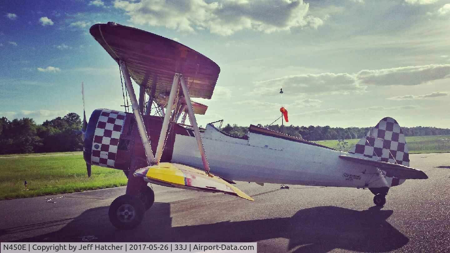 N450E, 1944 Boeing N2S-3 Kaydet (B75N1) C/N 75-7378, 450 Stearman