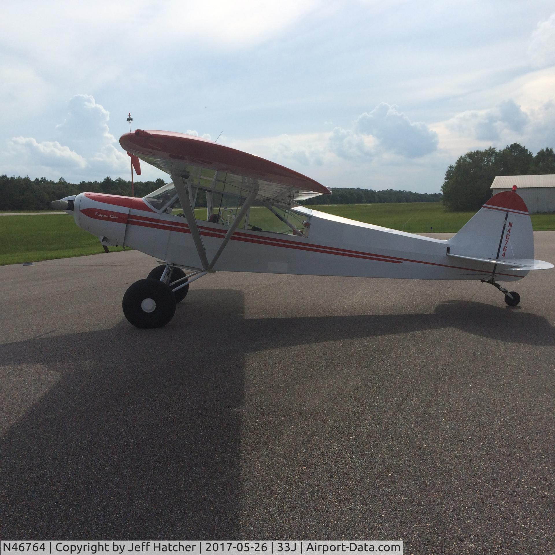 N46764, 1954 Piper L-21B Super Cub (PA-18-135) C/N 18-3913, Supercub764
