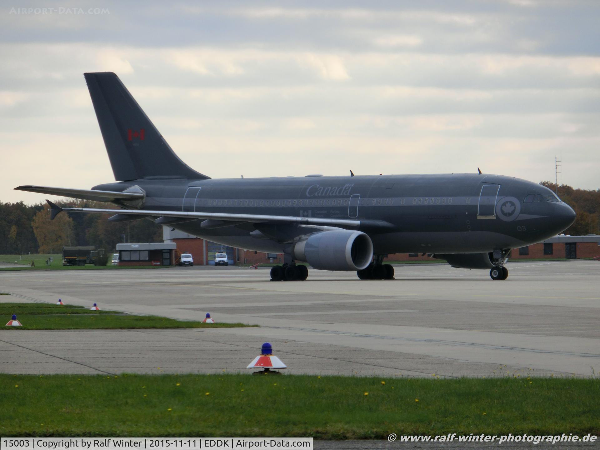 15003, 1986 Airbus CC-150 Polaris (A310-304(F)) C/N 425, Airbus CC-150 Polaris A310-304 - CFC Canadian Forces - 425 - 15003 - 11.11.2015 - CGN
