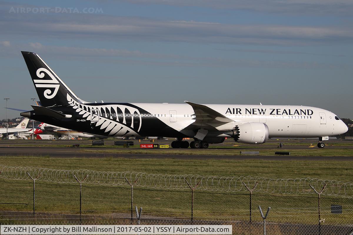 ZK-NZH, 2015 Boeing 787-9 Dreamliner Dreamliner C/N 36964, NZ101 from AKL
