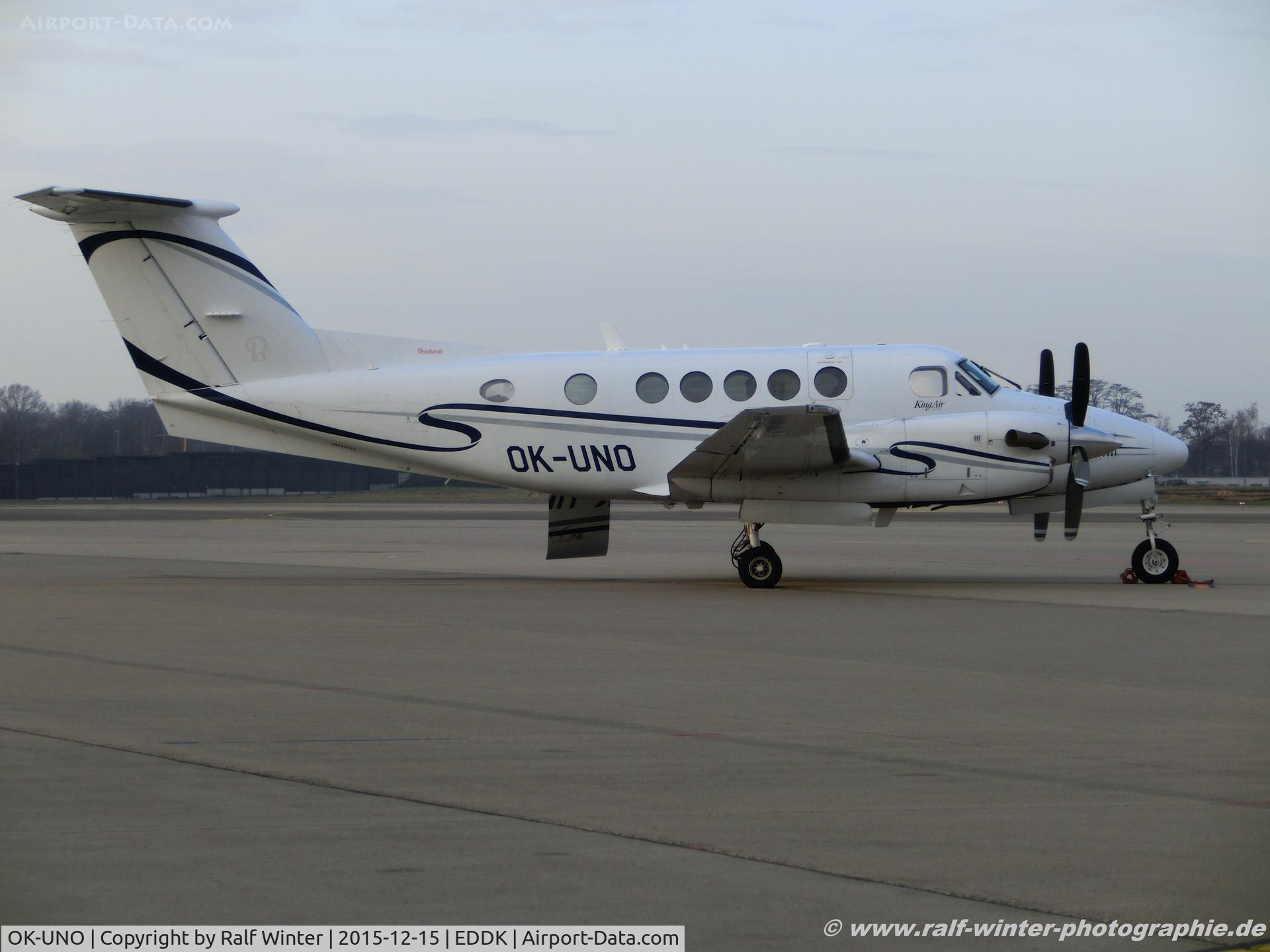 OK-UNO, 2005 Raytheon B200 King Air C/N BB-1905, Raytheon B200 King Air - Air Prague - BB-1905 - OK-UNO - 15.12.2015 - CGN