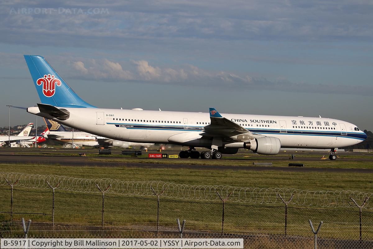B-5917, 2013 Airbus A330-323X C/N 1392, taxiing