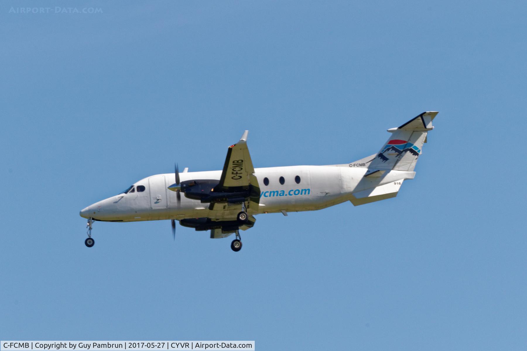 C-FCMB, 1997 Beech 1900D C/N UE-278, Landing