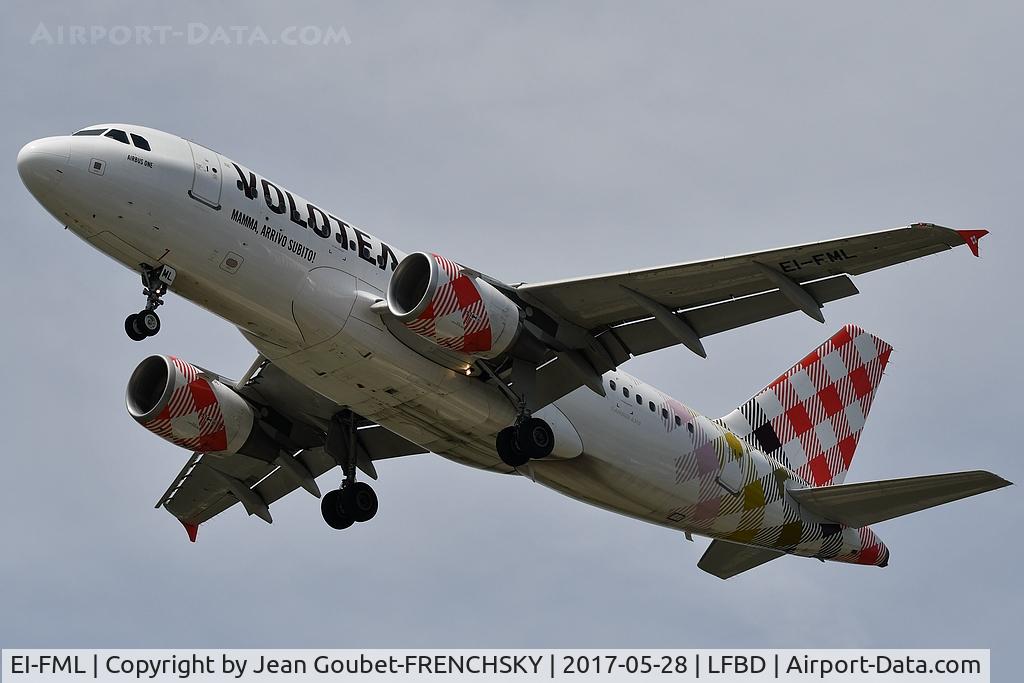 EI-FML, 2004 Airbus A319-111 C/N 2240, VOLOTEA V72457 from Split landing runway 23