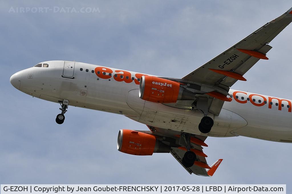 G-EZOH, 2015 Airbus A320-214 C/N 6546, Easyjet U24131 from Barcelona landing runway 23