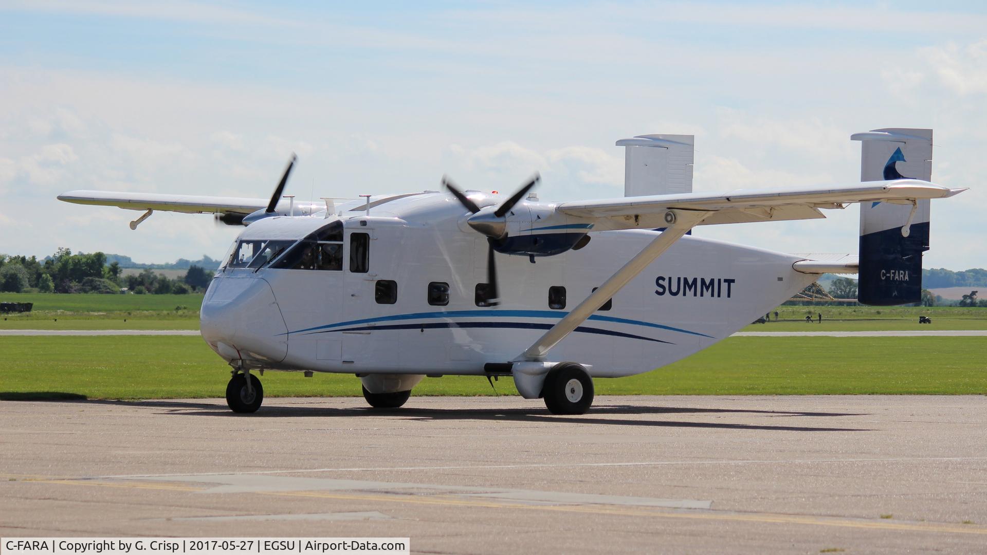 C-FARA, 1980 Short SC-7 Skyvan 3 C/N SH.1970, Duxford Air Festival 2017