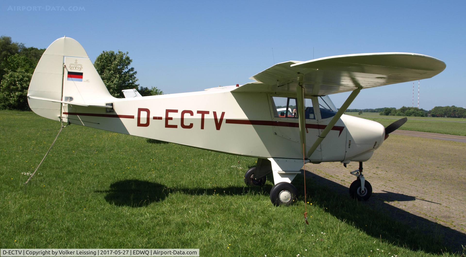 D-ECTV, 1961 Piper PA-22 Colt C/N 22-8861, parking