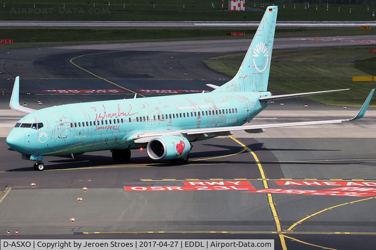 D-ASXO, 2008 Boeing 737-8HX C/N 29649, eddl