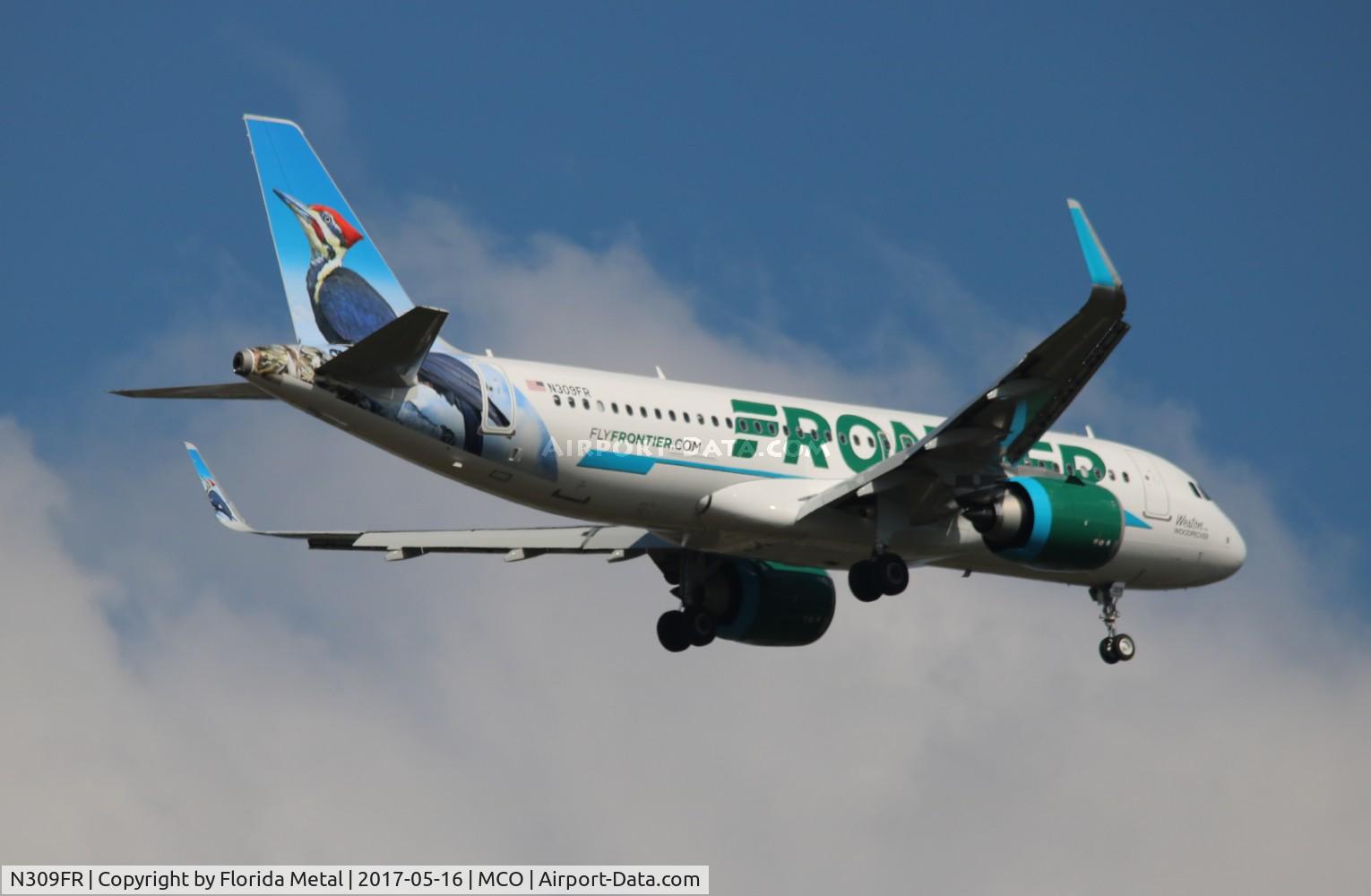 N309FR, 2017 Airbus A320-251N C/N 7555, Weston