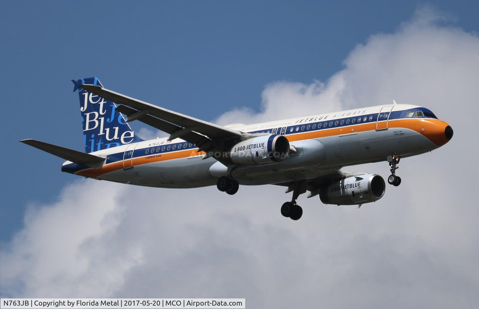 N763JB, 2008 Airbus A320-232 C/N 3707, Jet Blue 