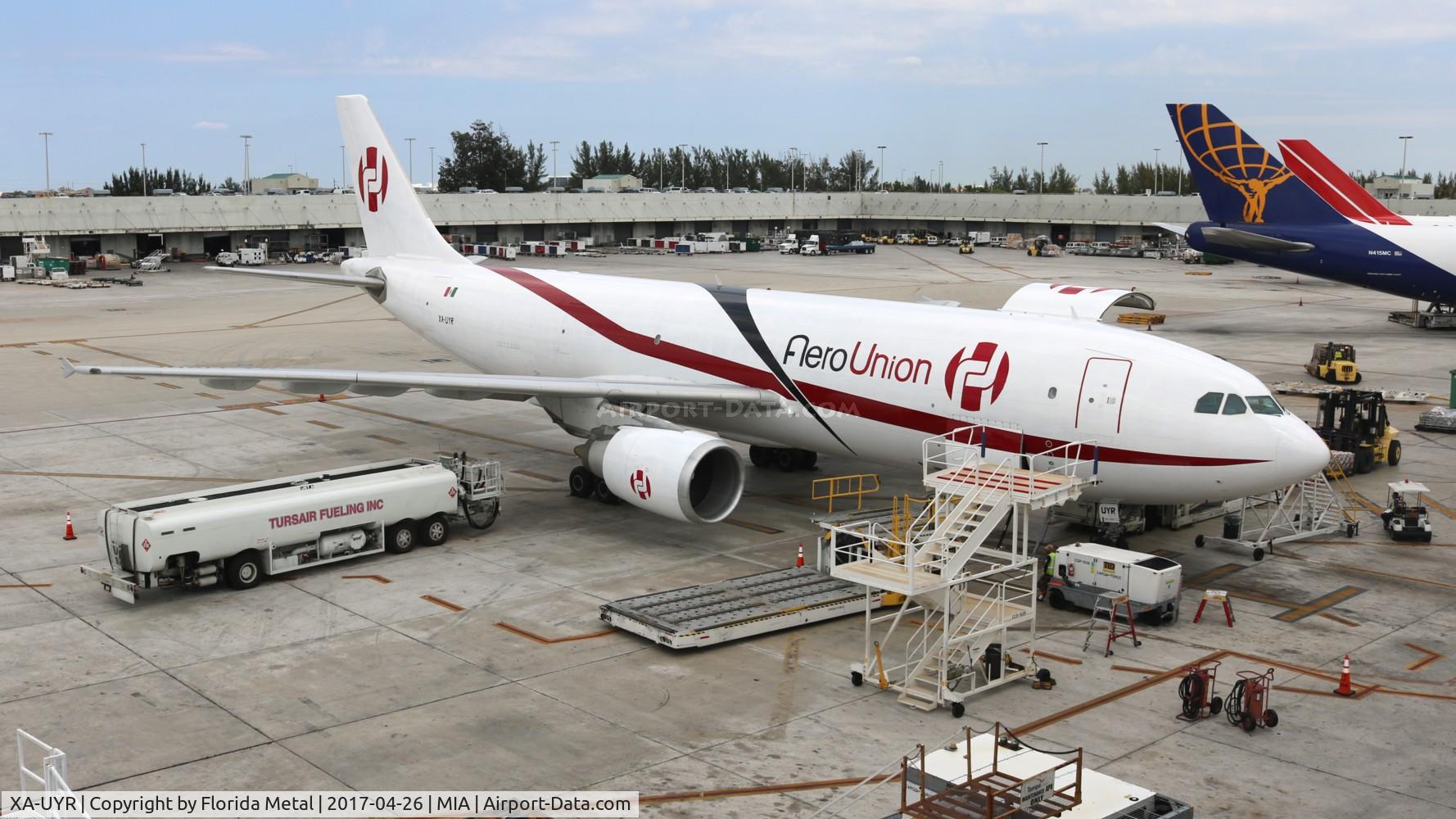 XA-UYR, 1992 Airbus A300B4-605R C/N 643, Aero Union