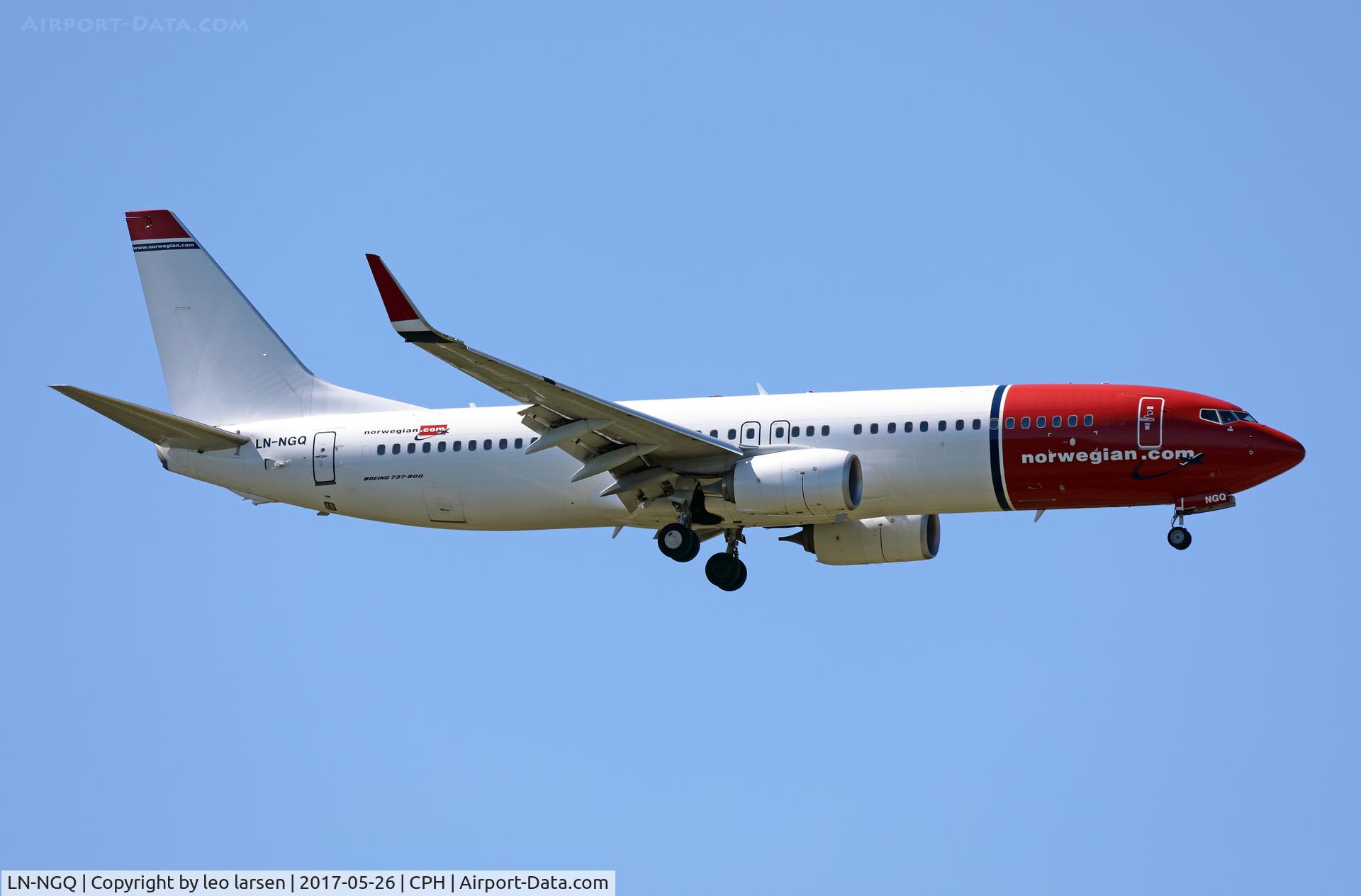 LN-NGQ, 2013 Boeing 737-8JP C/N 39027, Copenhagen 26.5.2017