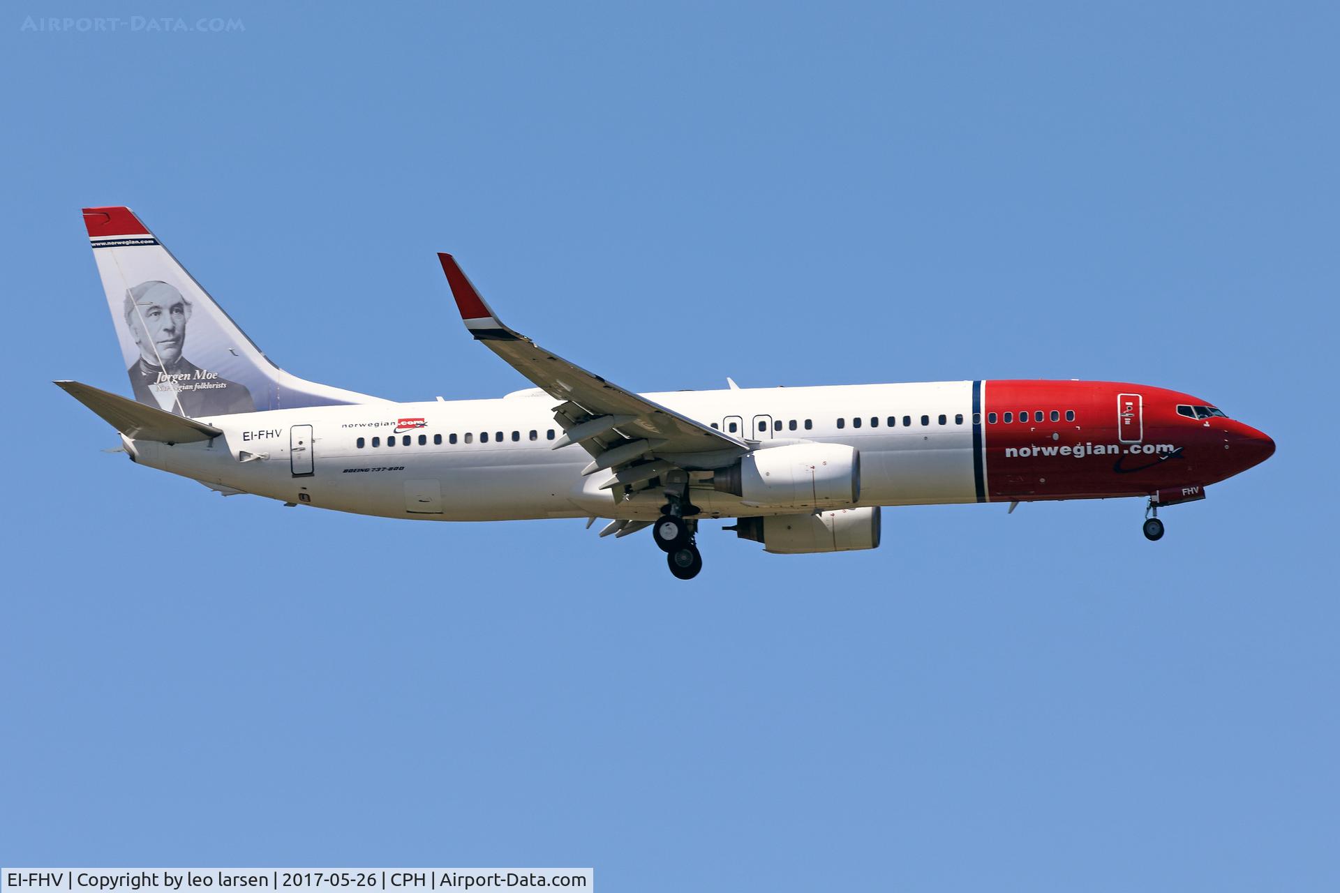 EI-FHV, 2011 Boeing 737-8JP C/N 40870, Copenhagen 26.5.2017 