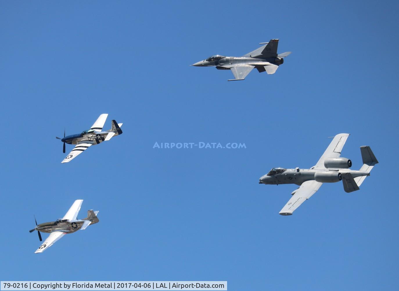 79-0216, 1979 Fairchild Republic A-10C Thunderbolt II C/N A10-0480, Heritage Flight