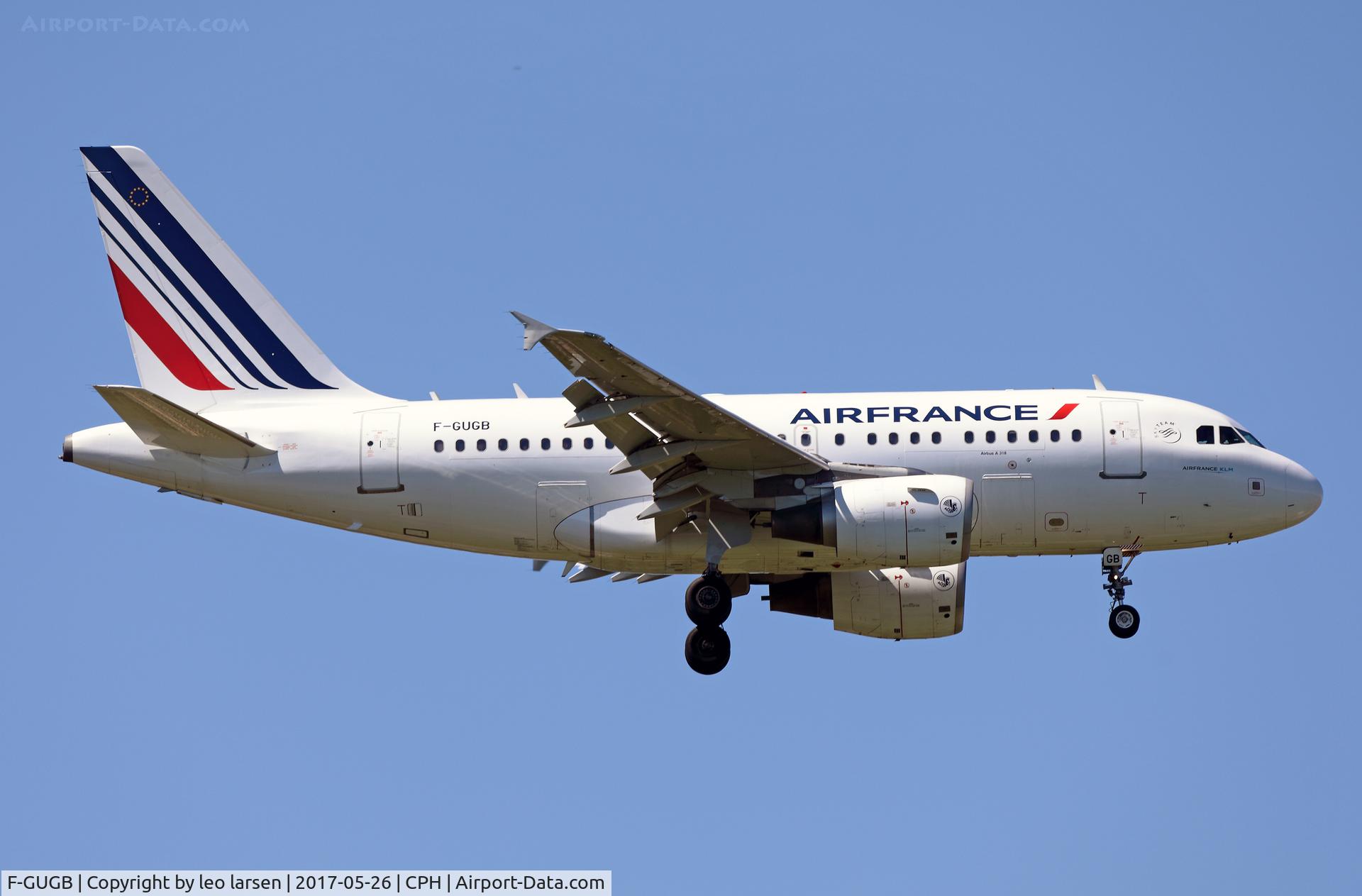 F-GUGB, 2003 Airbus A318-111 C/N 2059, Copenhagen 26.5.2017