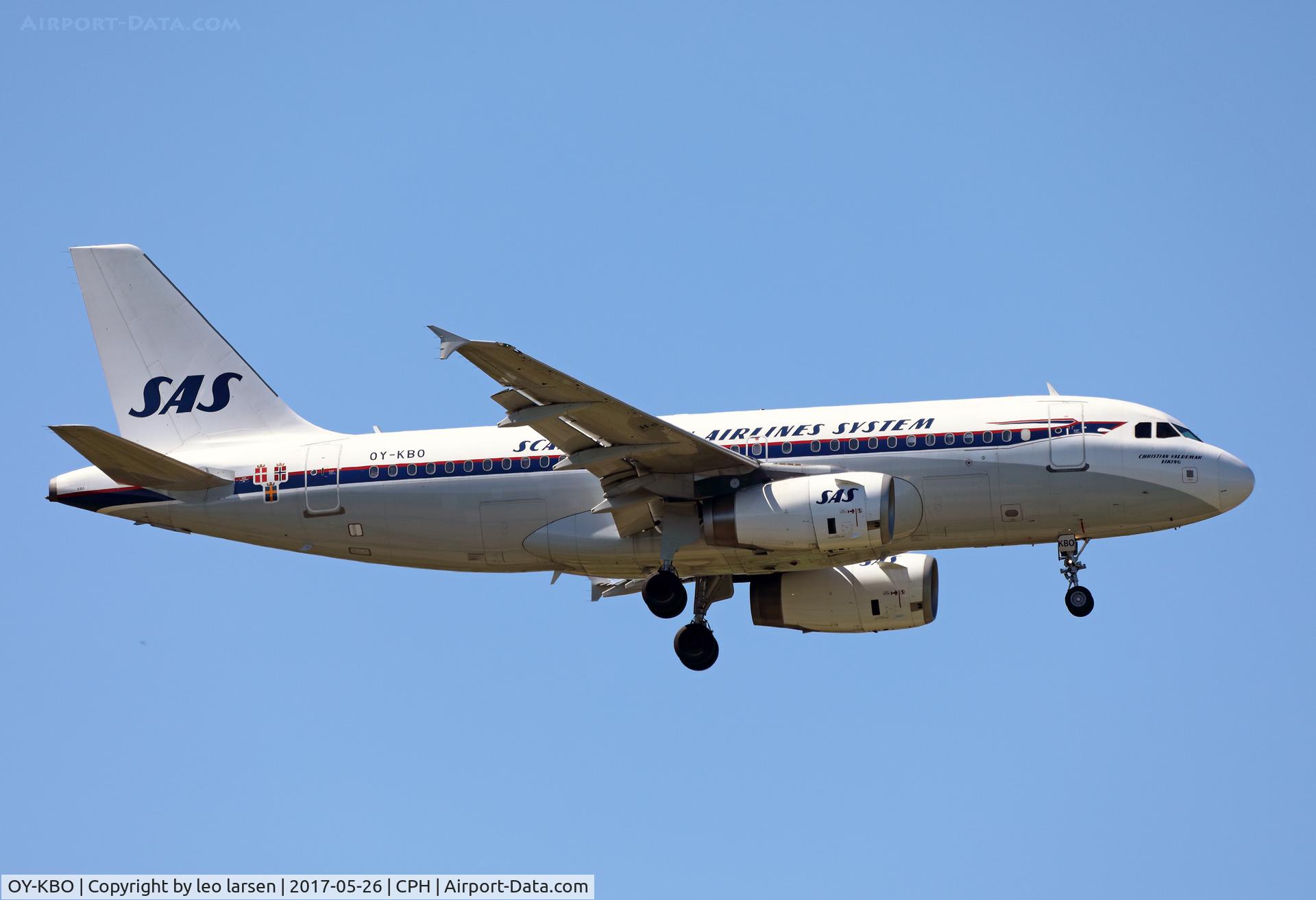 OY-KBO, 2006 Airbus A319-131 C/N 2850, Copenhagen 26.5.2017